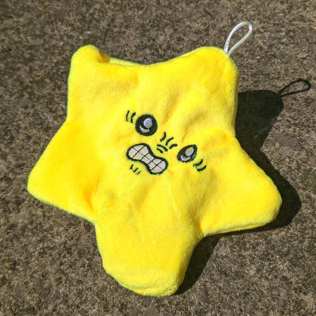 Angry Star Plushie With Lights&Sound