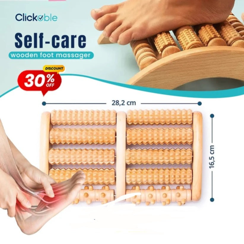 Wooden Foot Massager