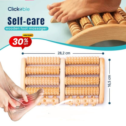 Wooden Foot Massager