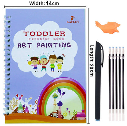 Colorful Graphic Combinations in Copybook- the magic of oz- water magic book 