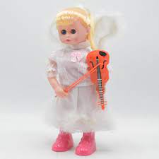 Angel Baby Doll with Music Light and Dancing Along guitar